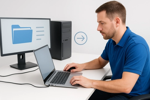 Gratis 1h przenoszenia danych i konfiguracji zakupionego u nas laptopa lub komputera